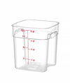 Nádoba na potraviny CamSquares Fresh Pro , Cambro, 7,6L, Priehľadná, 229x229x(H)243mm