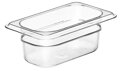 Nádoba Camwear GN 1/9 z polykarbonátu, Cambro, GN 1/9, 0,57L, Priehľadná, 108x176x(H)65mm