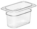 Nádoba Camwear GN 1/9 z polykarbonátu, Cambro, GN 1/9, 0,85L, Priehľadná, 108x176x(H)100mm