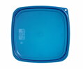 Veko pre nádobu CamSquares Fresh Pro, Cambro, pre nádoby s objemom 11,4 l, 17,2 l a 20,8 l, Modrá, 289x289x(H)19mm