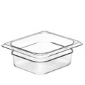 Nádoba Camwear GN 1/6 z polykarbonátu, Cambro, GN 1/6, 1L, Priehľadná, 162x176x(H)65mm