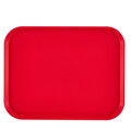 Tácka z polypropylénu na fast food, veľká, Cambro, červená, Červená, 355x457x(H)21mm