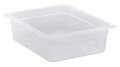 Nádoba GN 1/2 z priehľadného polypropylénu, Cambro, GN 1/2, 5,9L, Priehľadná, 325x260x(H)100mm