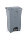 Nádoba na odpad s pedálom, AmerBox, 68L, Svetlošedá, 490x410x(H)660mm