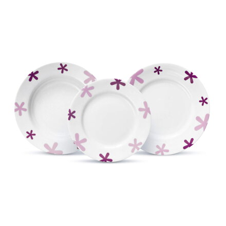 Súprava 18 dielna FLOWERET VIOLET