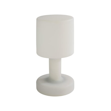 Stolová LED lampa APS "FINN" 25 cm, biela