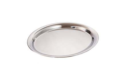Podnos oválny nerezový 26 cm