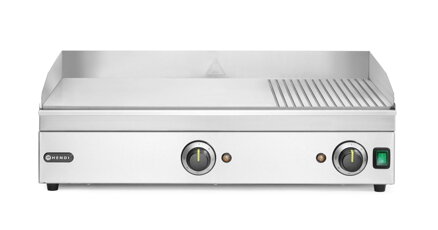 Grilovacia doska1/3 vrúbkovaná, HENDI, Kitchen Line, 220-240V/3500W, 697x474x(H)241mm