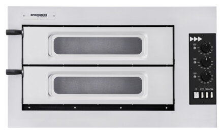 Pec na pizzu Basic 2/50 Vetro, Prismafood, 400V/6000W, 915x621x(H)527mm
