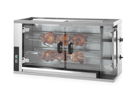 Plynový ražeň na 8-10 kurčiat, HENDI, 1150x472x(H)605mm