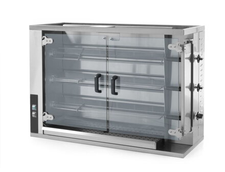 Plynový ražeň na 12-15 kurčiat, HENDI, 1150x472x(H)795mm