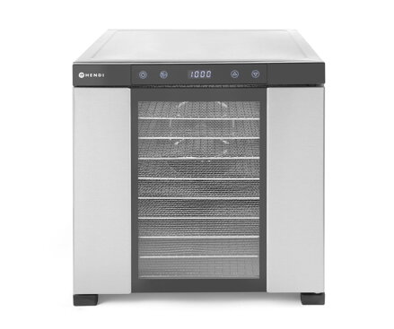 Sušička potravín Profi Line, HENDI, Profi Line, 10 zásobníkov, 230V/1000W, 430x550x(H)416mm