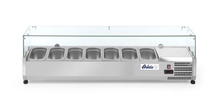 CHLADIACA NADSTAVBA NA GN 1/4, Arktic, 7x GN 1/4, 230V/180W, 1505x335x(H)460mm