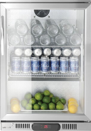 Chladnička barová s 1 dverami, Arktic, 75L, Strieborná, 220-240V/120W, 530x500x(H)840mm