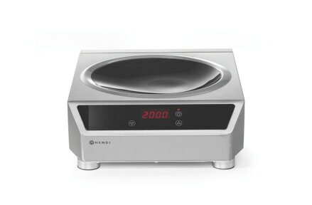 Indukčný Wok model 3500, HENDI, Profi Line, indukčný varič, 230V/3500W, 340x450x(H)130mm