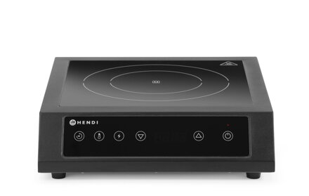Indukčné varidlo 3500 D XL, HENDI, Čierna, 220-240V/3500W, 355x400x(H)100mm