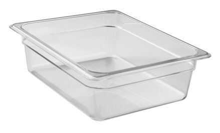 Nádoba Camwear GN 1/2 z polykarbonátu, Cambro, Camwear, GN 1/2, 5,9L, Priehľadná, 325x260x(H)100mm