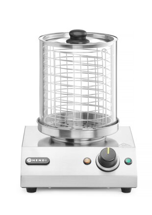 Ohrievač na klobásy, HENDI, 220-240V/450W, 280x282x(H)387mm