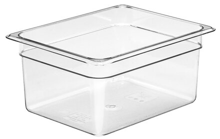 Nádoba Camwear GN 1/2 z polykarbonátu, Cambro, GN 1/2, 8,9L, Priehľadná, 325x260x(H)150mm