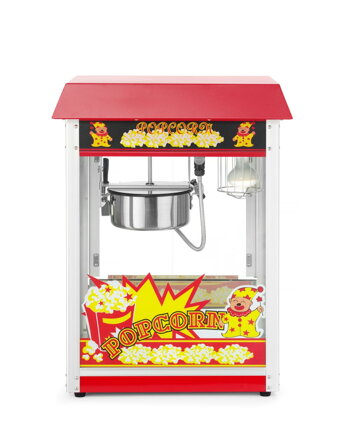 Zariadenie na výrobu popcornu, HENDI, Červená, 230V/1500W, 574x420x(H)778mm