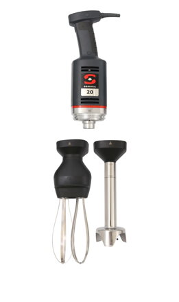 Ručný ponorný mixér s mixujúcim ramenom a vymeniteľným šľahacím ramenom MB-21, Sammic, 230V/300W, ⌀82x514mm