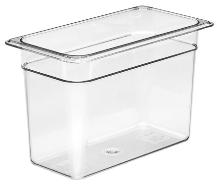 Nádoba Camwear GN 1/3 z polykarbonátu, Cambro, GN 1/3, 6,9L, Priehľadná, 325x176x(H)200mm