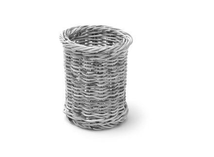Košík na príbory, HENDI, Svetlošedá, ⌀100x(H)120mm