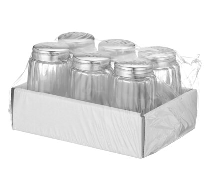 Korenička a soľnička - 6 kusov, HENDI, 6 ks, ⌀40x(H)70mm