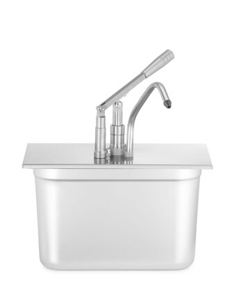 Veko s dávkovačom na nádoby GN, HENDI, GN 1/3, 330x180mm