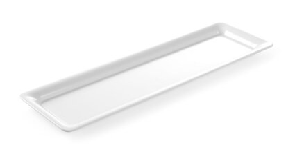 Porcelánový bufetový podnos GN, HENDI, GN 2/4, 530x163x(H)20mm