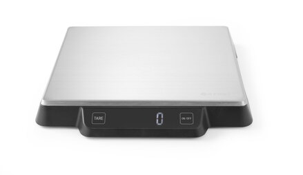 Kuchynská váha 15 kg, HENDI, 266x269x(H)34mm