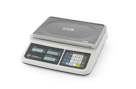 Certifikovaná účtovná váha, CAS, 335x380x(H)105mm