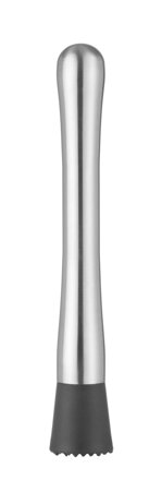 Barový mažiar, BarUp, Strieborná, ⌀30x210mm