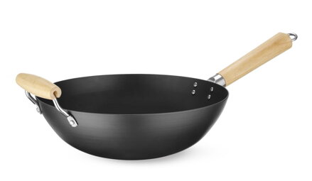 Panvica Wok s drevenou rukoväťou, HENDI, ⌀324x565mm Panvica Wok s drevenou rukoväťou, HENDI, ⌀324x565mm