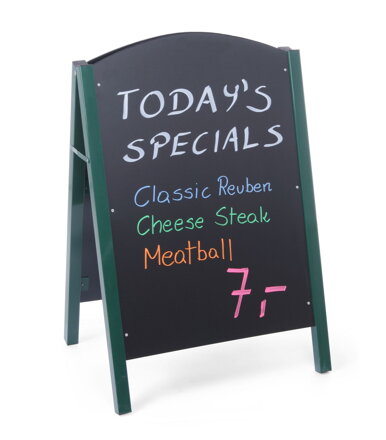 Voľne stojaca tabuľa, HENDI, 700x500x(H)1100mm