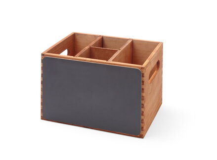 Jedálny lístok a škatuľka na príbory, HENDI, 210x150x(H)150mm