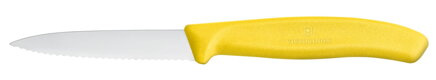 Nôž na zeleninu zúbkovaný, Victorinox, Žltá, (L)190mm