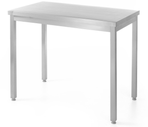 Centrálny stôl bez poličky – skrutkovaný, HENDI, Profi Line, 1400x600x(H)850mm