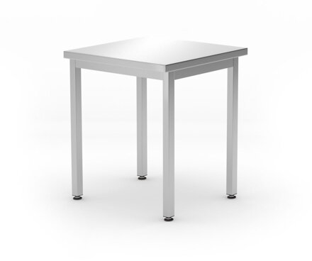 Centrálny stôl, skrutkový, HENDI, Kitchen Line, 600x600x(H)850mm