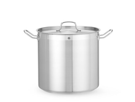 Vysoký hrniec – s pokrievkou, HENDI, Profi Line, 24L, ⌀320x(H)300mm