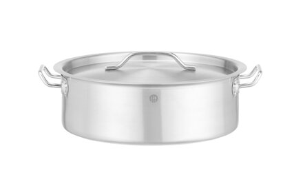 Varný hrniec s vekom, HENDI, 14,1L, ⌀360x(H)139mm