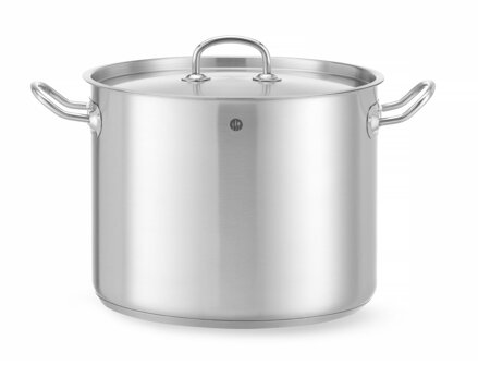 Vysoký hrniec – s pokrievkou, HENDI, Kitchen Line, 13,5L, ⌀280x(H)220mm