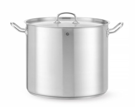Vysoký hrniec – s pokrievkou, HENDI, Kitchen Line, 21L, ⌀320x(H)270mm