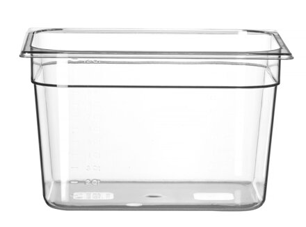 Nádoba GN 1/2, HENDI, Profi Line, GN 1/2, 12,5L, Priehľadná, 325x265x(H)200mm