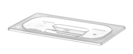 Pokrievka pre nádoby GN z polykarbonátu, HENDI, GN 1/4, Priehľadná, 265x162mm
