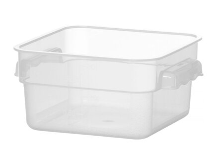 Nádoba na potraviny so stupnicou, HENDI, 1,9L, 190x190x(H)95mm