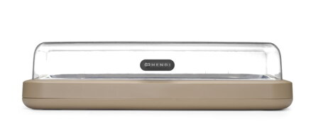 Chladiaca vitrína UNIQ, HENDI, designed by Robert Bronwasser, GN 1/1, Béžová, 593x389x(H)147mm