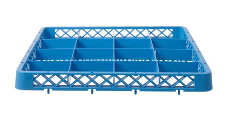 Nadstavba na kôš 500 x 500 mm, HENDI, 16 priehradiek 112x112 mm, 500x500x(H)45mm