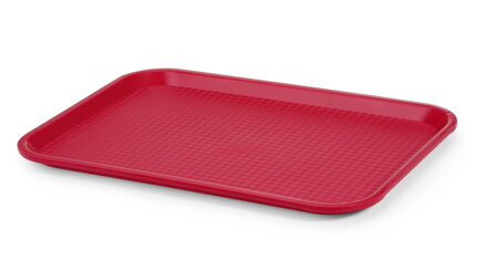Polypropylénový podnos Fast Food – stredný, HENDI, Červená, 305x415x(H)20mm
