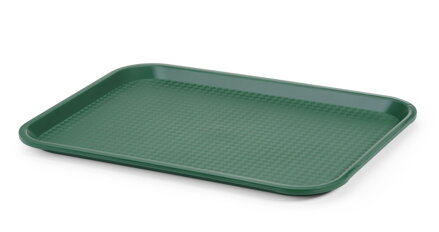 Polypropylénový podnos Fast Food – stredný, HENDI, Zelená, 305x415x(H)20mm